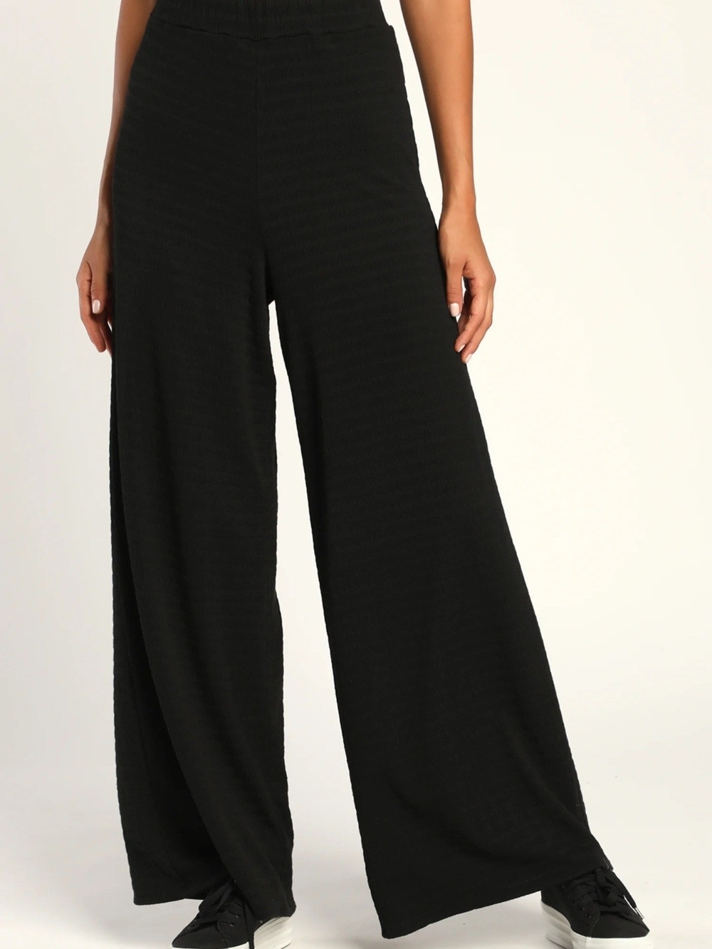 Lulus Wide Leg Lounge Pants - Picture 2 of 6